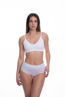 Sportlicher nahtloser BH mit variablen Trägern