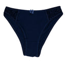 Bikini Slip mit Spitzendetails