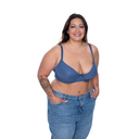 Klassischer BH aus Mikrofaser für große Cups