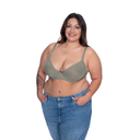 Klassischer BH aus Mikrofaser für große Cups