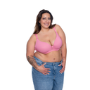 BH aus Mikrofaser mit leichter Spitze für große Cups