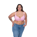 BH aus Mikrofaser mit leichter Spitze für große Cups