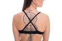 Schöner Push-Up BH mit Bügel aus Mikrofaser mit schönem Print