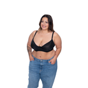 Klassischer BH aus Mikrofaser für große Cups