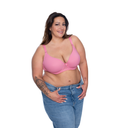 BH aus Mikrofaser mit leichter Spitze für große Cups