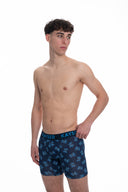 Boxershorts aus Baumwolle mit modischem Print