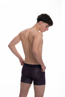 Boxershorts aus Viskose (Bambusfasern) - Bordeaux Print