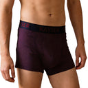 Boxershorts aus Viskose (Bambusfasern) - Bordeaux Print